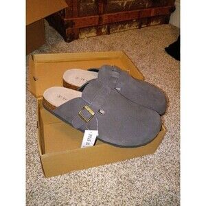 TF Star Unisex Brown Clog Slip-On Shoes size Mens Size 13
